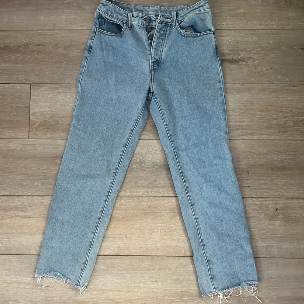 Brandy Melville Mom Jeans High Waisted Size 24